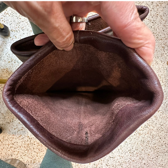 Sigerson Morrison Brown Leather Tall Cuffed Riding Boots Women's Size 8.5 narrow - Picture 9 of 10